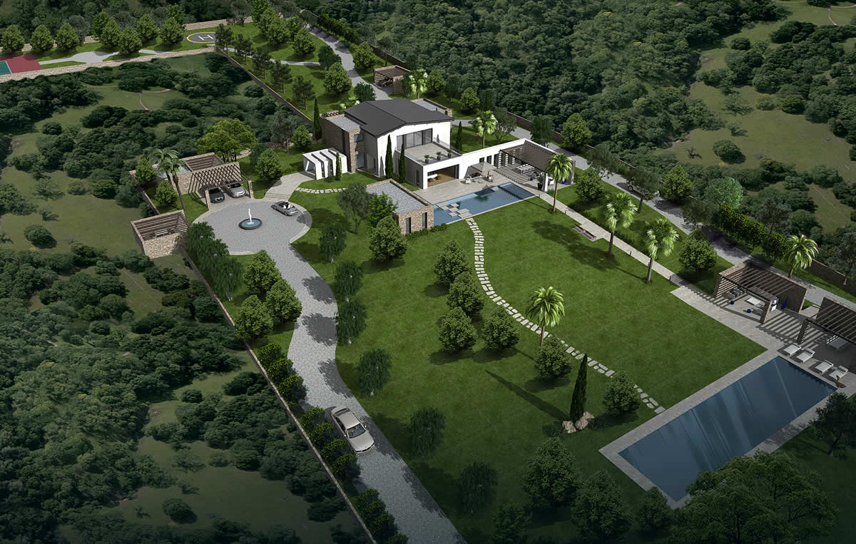 New mega villa in Saronida
